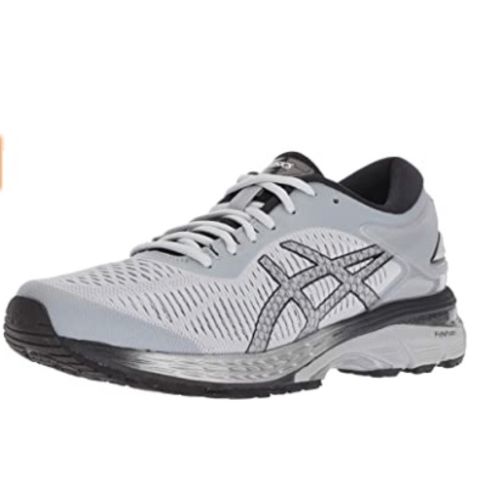 ASICS Women's Gel-Kayano 25 Running 8.5M Silver